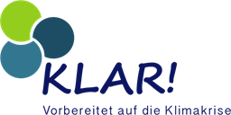 Logo KLAR! Vorbereitet auf die Klimakrise